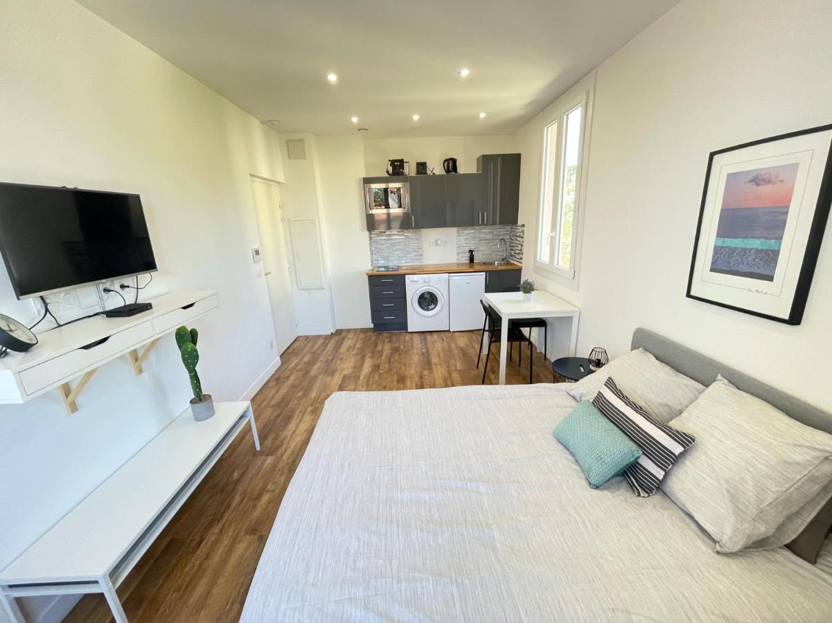 Nice Renting - Cambrai02 - Studio Beach Sea View - Ac - Promenade Des Anglais Exteriér fotografie