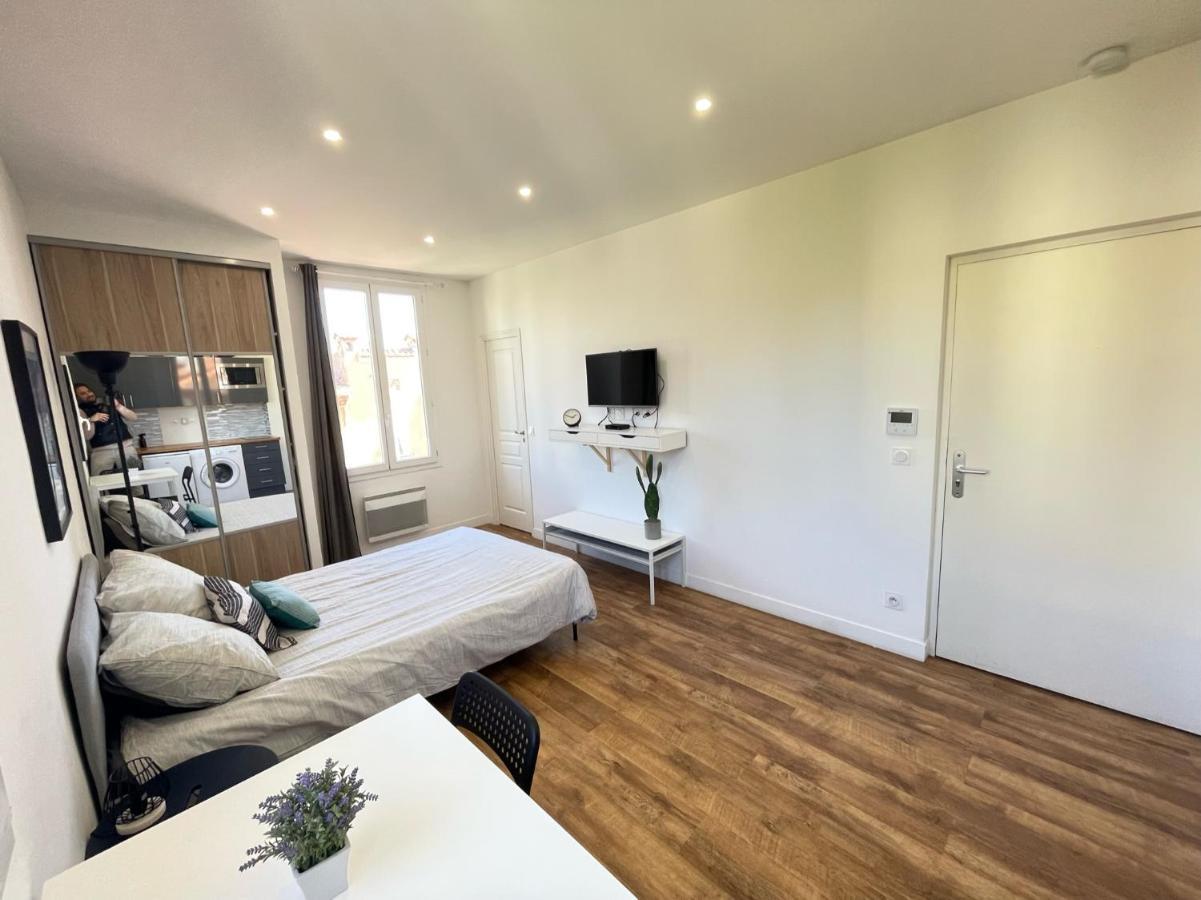 Nice Renting - Cambrai02 - Studio Beach Sea View - Ac - Promenade Des Anglais Exteriér fotografie