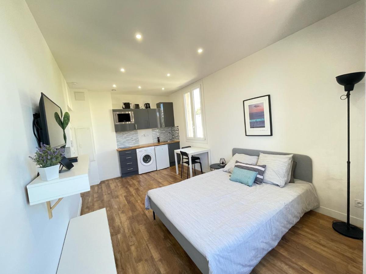 Nice Renting - Cambrai02 - Studio Beach Sea View - Ac - Promenade Des Anglais Exteriér fotografie