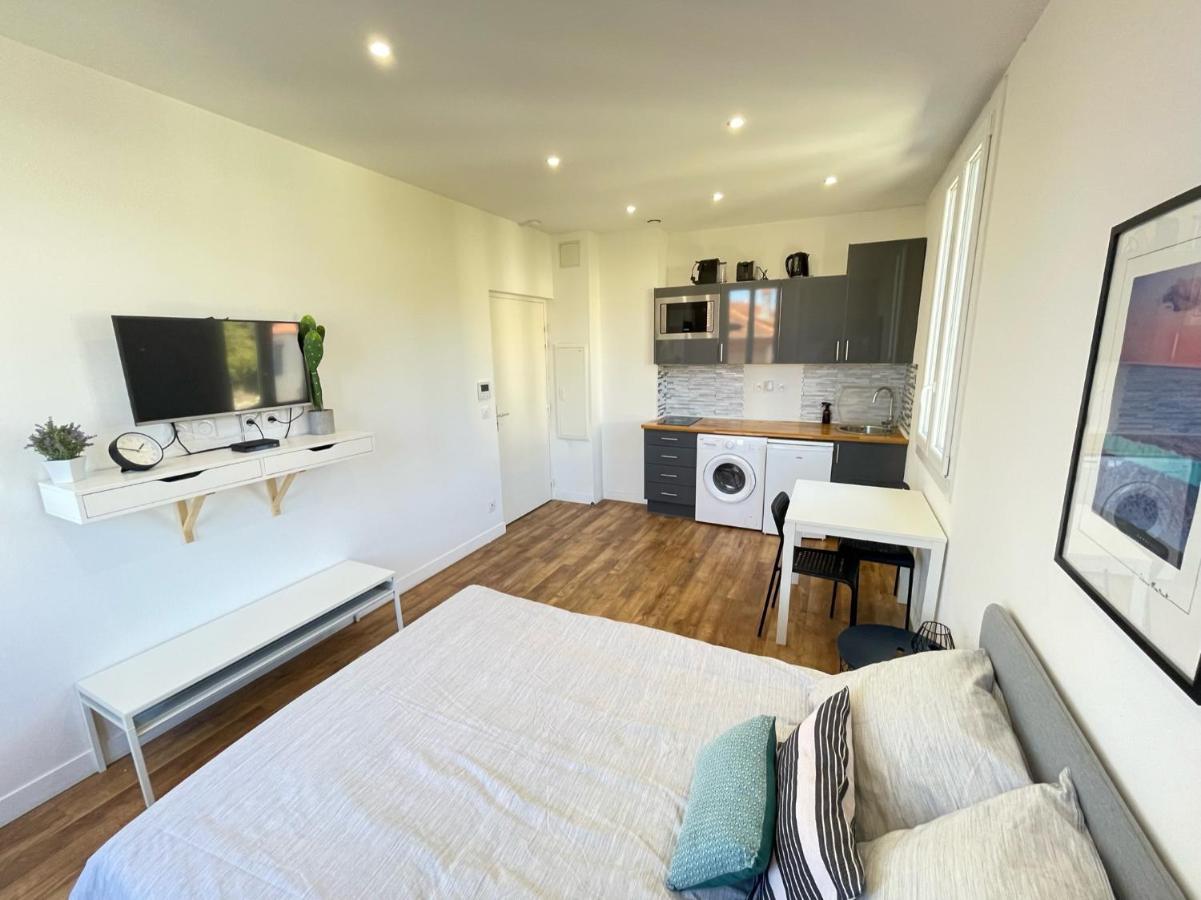 Nice Renting - Cambrai02 - Studio Beach Sea View - Ac - Promenade Des Anglais Exteriér fotografie
